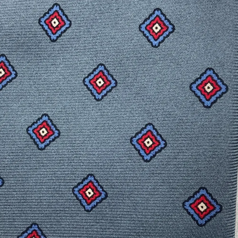 Lot of 3 CHRISTIAN DIOR MONSIEUR Silk Necktie Medallion Geometric Paisley VTG